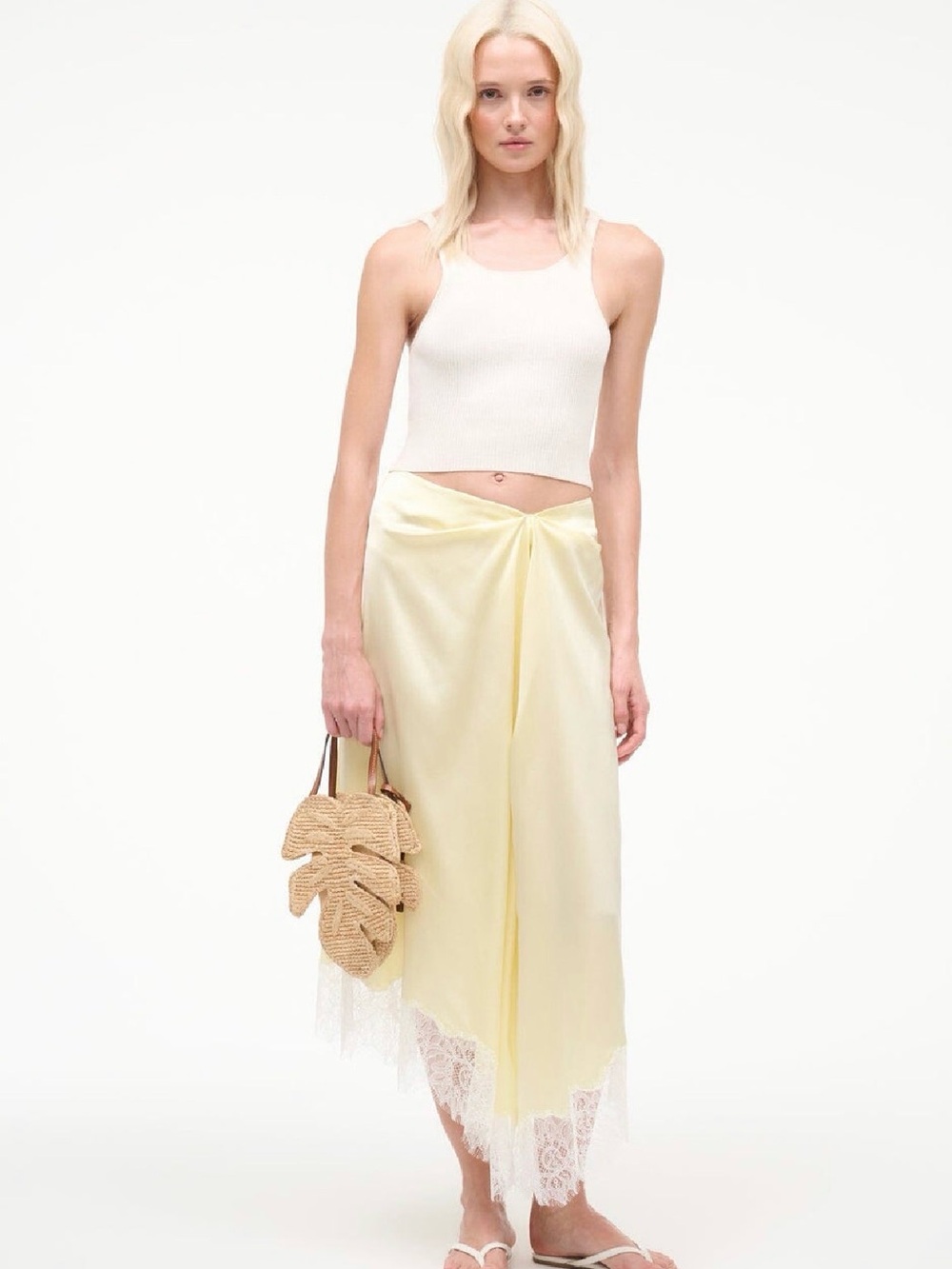 Palm Raffia Bag - Picture 2 of 5